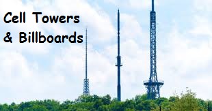 cell tower & billboards