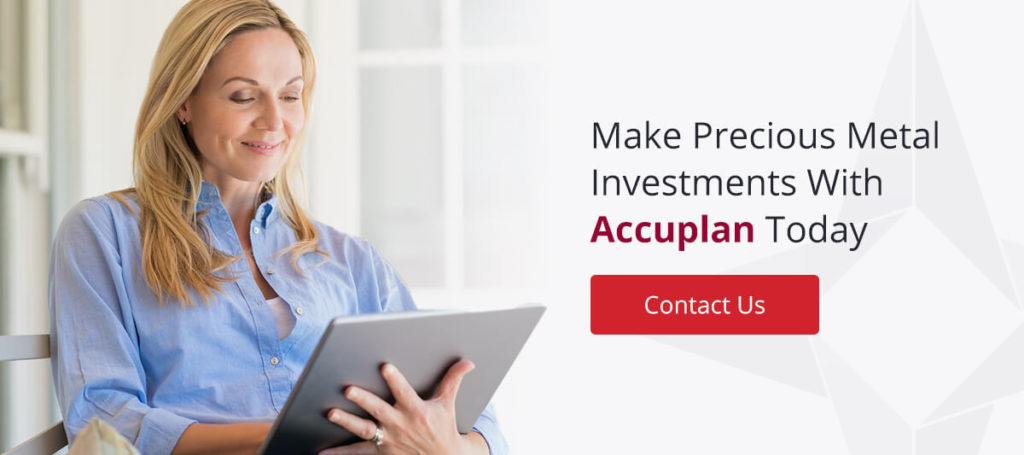 Make Precious Metal Investments With Accuplan Today