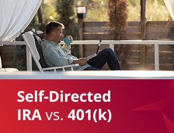 self directed IRA vs 401k