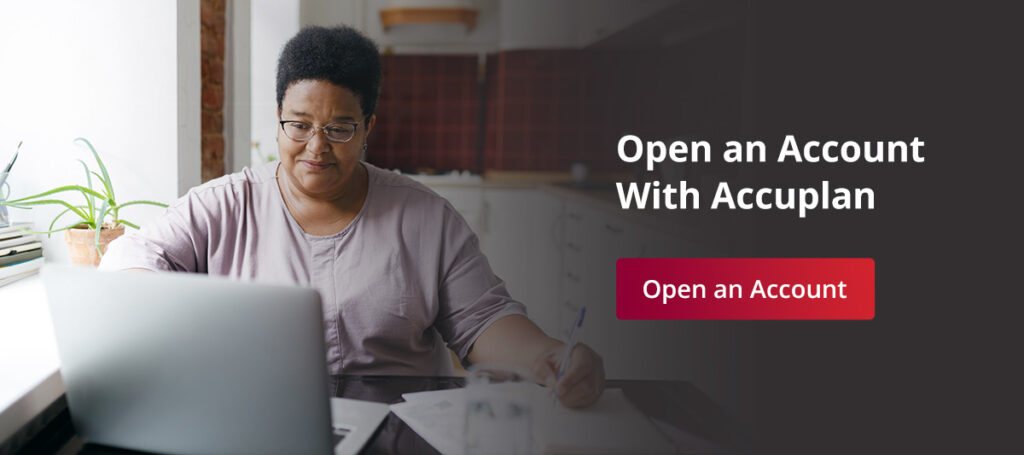 open an account with Accuplan